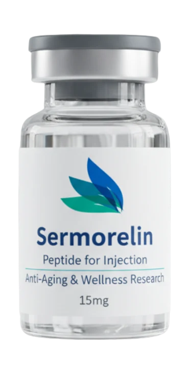 sermorelin vial for peptide therapy