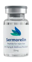 sermorelin vial for peptide therapy