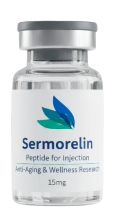 sermorelin vial for peptide therapy