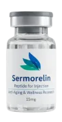 sermorelin vial for peptide therapy