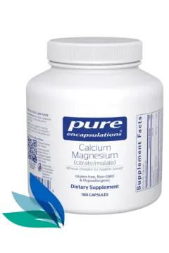 pure encapsulations calcium magneisum supplements