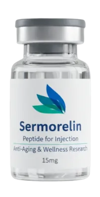 sermorelin vial for peptide therapy