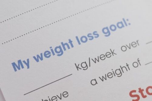 what happens after hcg - weight loss goals sheet