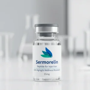 Sermorelin 15mg with mix kit Lyophilized / 10ml